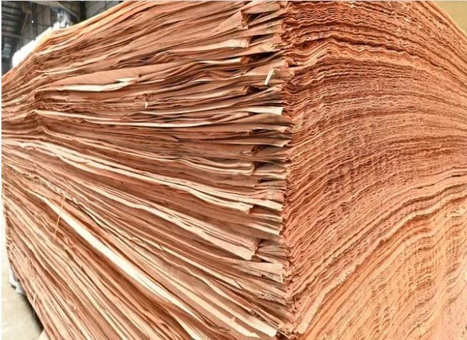 Factory Direct Sales 1270*2500 Customize Composite Rotary Cut Okoume Wood Face Veneer