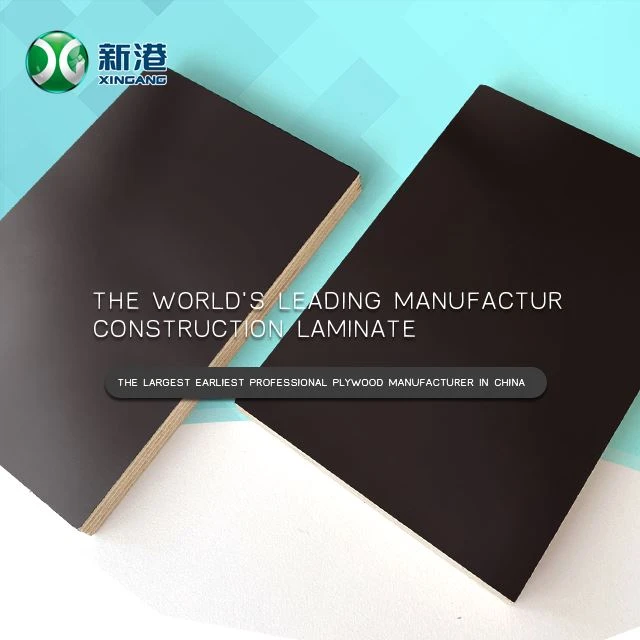 Black Brown Film Faced Plywood 18mm Good Price From China