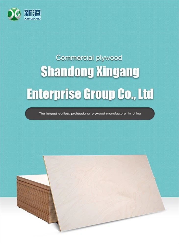 Cheapest Prices Packing Plywood Commercial Plywoood