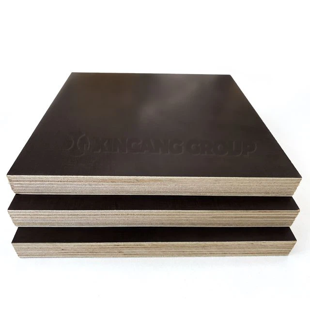 Factory 1220x2440 mm Black Film Faced Plywood Marine Construction Formwork Phenolic WBP Glue