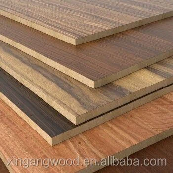 4x8 Melamin laminierte MDF-Platte / Melamin MDF-Platte Preis / Hochglanz Melamin Mdf